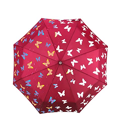 iMucci Regenschirm Taschenschirm-Ändern der Farbe UV 40+ Travel Umbrella Auto Open iMucci Regenschirm Taschenschirm-Ändern der Farbe UV 40+ Travel Umbrella Auto Open von iMucci