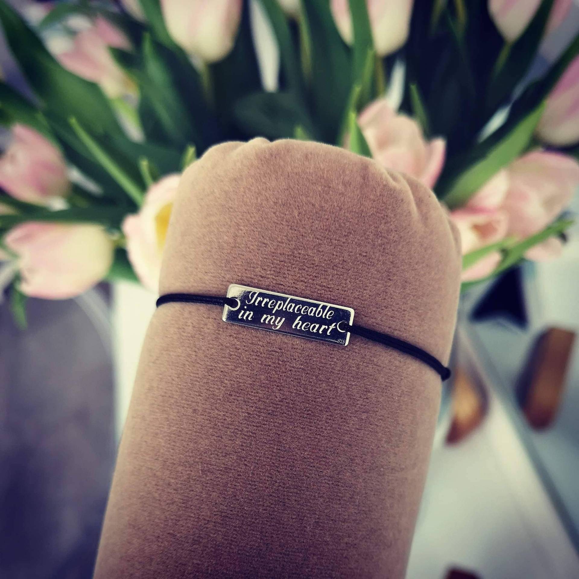 Personalisiertes Armband, Individuell Graviertes Sterling Silber 925 Stabarmband, Muttertagsgeschenk Personalisiertes Armband, Individuell Graviertes Sterling Silber 925 Stabarmband, Muttertagsgeschenk von iNGRiKO