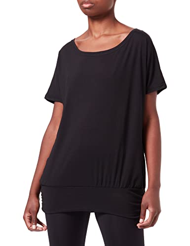 Intimuse Damen Sport T-Shirt, Schwarz (Schwarz), 40 (Herstellergröße: M) von iNTiMUSe