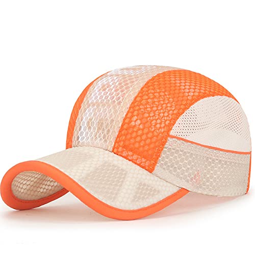 Kinder Baseballkappe Mesh Cap Verstellbarer Kinder Snapback Trucker Cap Atmungsaktiv Anti-UV Schirmmütze Schnelltrocknend Cool Shildkappe Sommer Sonnenkappe für Outdoor Mädchen Jungen 4-10 Jahre alt von iNelihoo