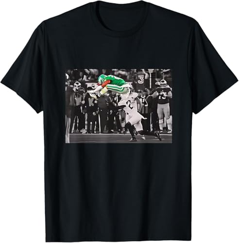 Fly Saquon Fly Eagles Barkley The Reverse Hurdle 2024 T-Shirt, Schwarz , XL Fly Saquon Fly Eagles Barkley The Reverse Hurdle 2024 T-Shirt, Schwarz , XL von iNexTone