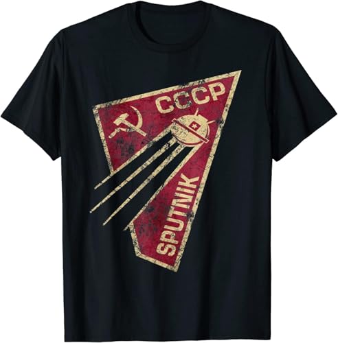 iNexTone CCCP Original Sputnik Russia Space Program Gift UdSSR T-Shirt T-Shirt, Schwarz , XL iNexTone CCCP Original Sputnik Russia Space Program Gift UdSSR T-Shirt T-Shirt, Schwarz , XL von iNexTone