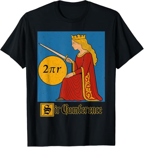 iNexTone Sir Cumference T-Shirt, Schwarz , XXL von iNexTone