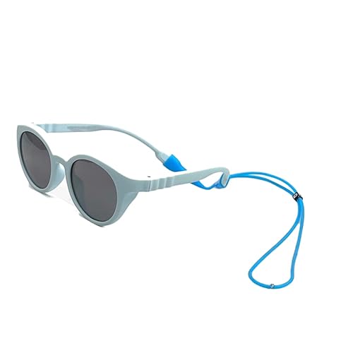 iNszkoos Polarisierte Sonnenbrillen für Kinder mit Verstellbar Riemen UV400 Schutz Weicher Silikonrahme Sport Sonnenbrille Outdoor Strandaktivitäten Brille für 3–10 Jahre Kleinkinder, Jungen, Mädchen von iNszkoos