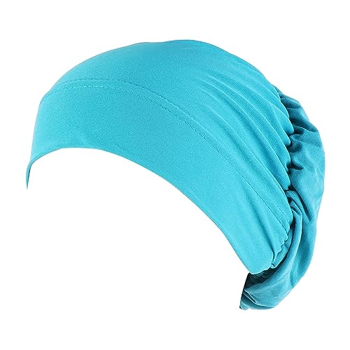Tennis Griffband Neon Chemo-Hüte, Stirnband, muslimischer Turban-Schal, weicher, lässiger Haarbezug Schweißbänder Stirn Herren (A, One Size) von iOoppek