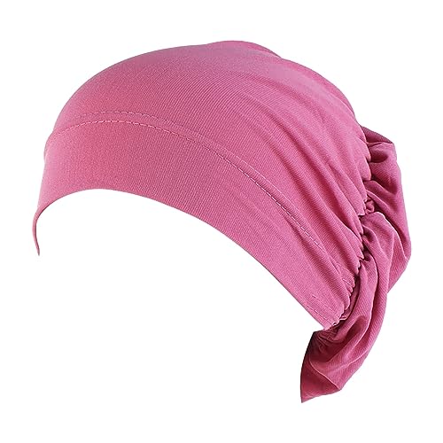 Tennis Griffband Neon Chemo-Hüte, Stirnband, muslimischer Turban-Schal, weicher, lässiger Haarbezug Schweißbänder Stirn Herren (C, One Size) von iOoppek