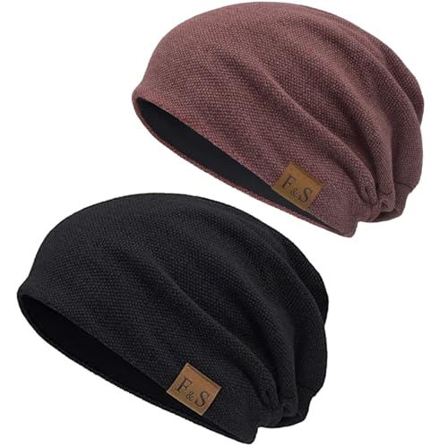 iParaAiluRy Beanie Herren Strickmütze Herren Mütze Winter Herbst Wintermütze Herre n Slouch Dünne Mütze Herre n Mützen Haube Herr en Feinstrick Beanie Mütz e Damen Männer Warm BaumMützen Unisex von iParaAiluRy