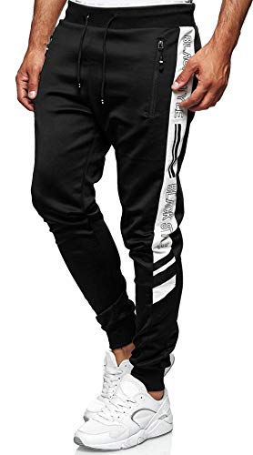 iProfash Herren Jogginghose Sporthose Trainingshose Sports Hose Fitness ANTHRAZIT M von iProfash