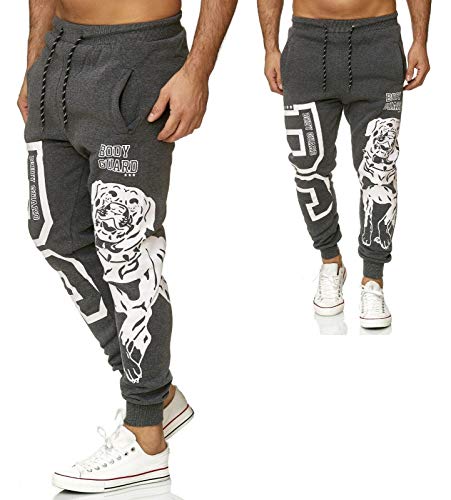 iProfash Jogginghose (Grau-Weiss, L) von iProfash