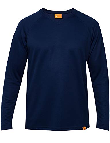 UV 50+ V T-Shirt Langarm (Blau, 52L) von iQ-UV