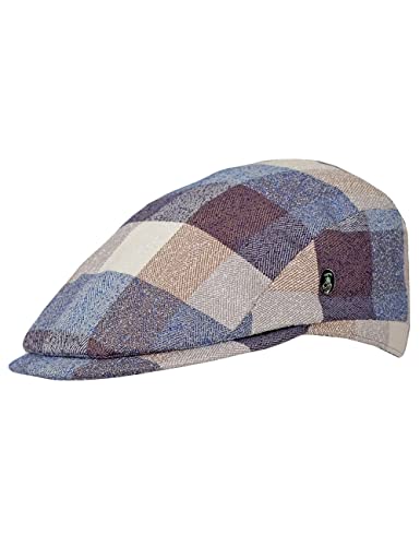 UV Schiebermütze Flatcap kariert L Unisex Erwachsene von iQ-UV