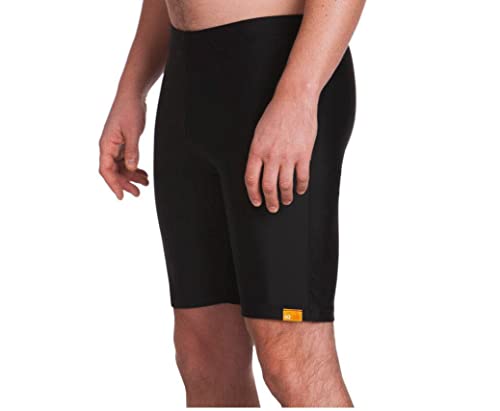 UV Shorts Herren mit Handy Tasche (L, Schwarz) von iQ-UV