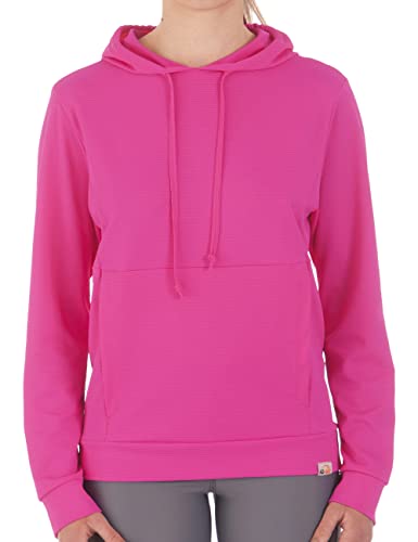 UV Wave Hoody Unisex Kapuzenpullover (M, Pink) von iQ-UV