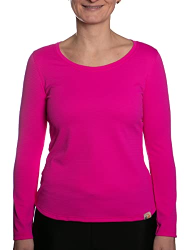 UV Wave Shirt Damen Langarm Pink M von iQ-UV