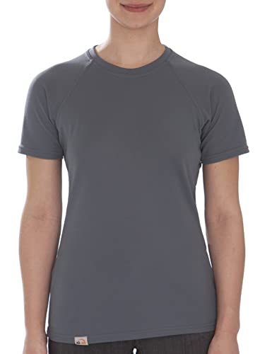 iQ-UV Damen Sonnenschutz T-Shirt, Grau L (40) von iQ-UV