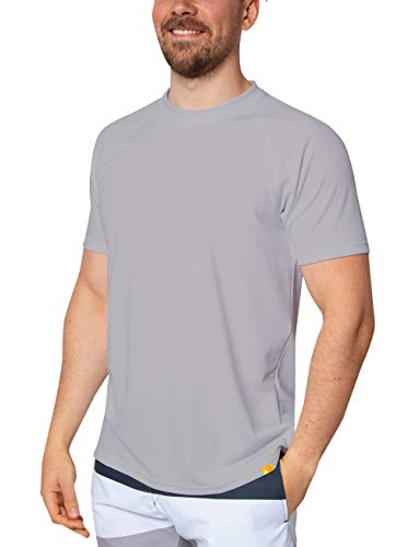 iQ-UV Herren 50+ Sonnenschutz, Regular geschnitten Uv T-Shirt, Cool Grey, M/50 von iQ-UV