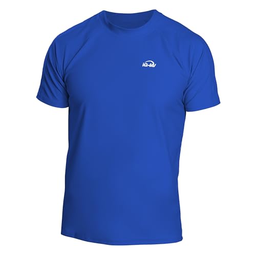 iQ-UV Herren Shirt mit UV-Schutz UPF 50+ – Dunkelblau, Größe XXL – Lockerer Schnitt, Kurzarm Schwimmshirt – Schnelltrocknendes Surf- & Badeshirt – TÜV & Oeko-TEX 100 Zertifiziert iQ-UV Herren Shirt mit UV-Schutz UPF 50+ – Dunkelblau, Größe XXL – Lockerer Schnitt, Kurzarm Schwimmshirt – Schnelltrocknendes Surf- & Badeshirt – TÜV & Oeko-TEX 100 Zertifiziert von iQ-UV