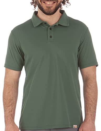 iQ-UV Herren UV Polo Shirt Outdoor Grün 3XL (58) von iQ-UV