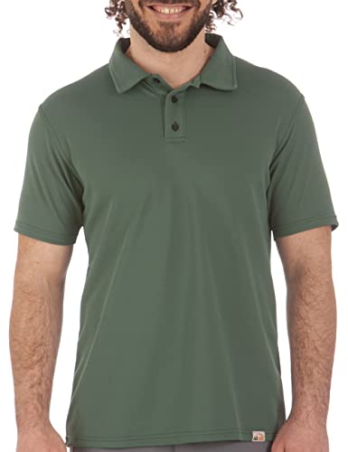 iQ-UV Herren UV Polo Shirt Outdoor Grün XXL (56) von iQ-UV