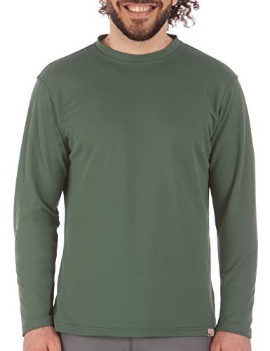 iQ-UV Herren UV T-Shirt Langarm Rundhals Grün M von iQ-UV