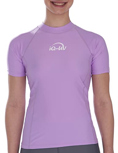 iQ-UV-Shirt Damen Slim Fit Purple M (40) von iQ-UV