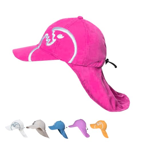 iQ-UV Sonnenhut für Kinder mit UV Schutz 50+ Dunkelblau Einheitsgröße – Atmungsaktiver Sonnenhut mit Nackenschutz für Kinder – Bequeme Sommermütze für Jungen & Mädchen – UPF 50+ TÜV geprüft von iQ-UV