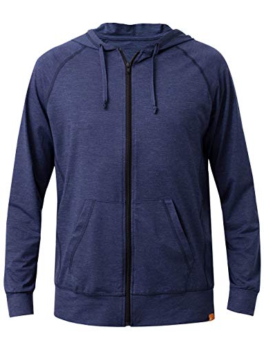 iQ-UV UV FREE Hooded Jacke Unisex (Meerblau, l) von iQ-UV