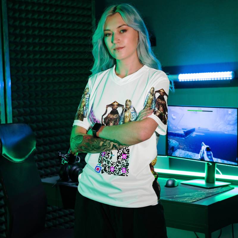 Recyceltes Unisex-Trikot Mit Allover-Druck Recyceltes Unisex-Trikot Mit Allover-Druck von iSROFanShop