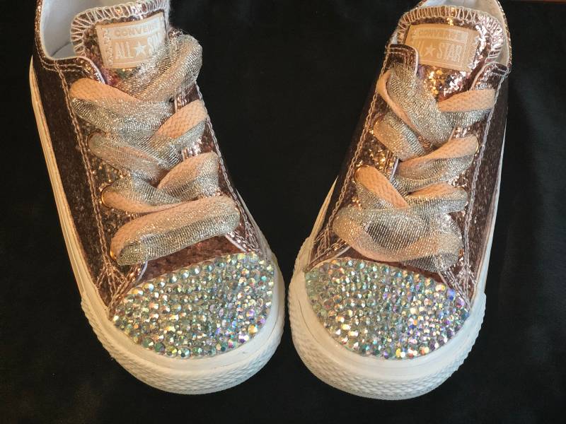 Bedazzled Converse von iShopJRoyalDesignz