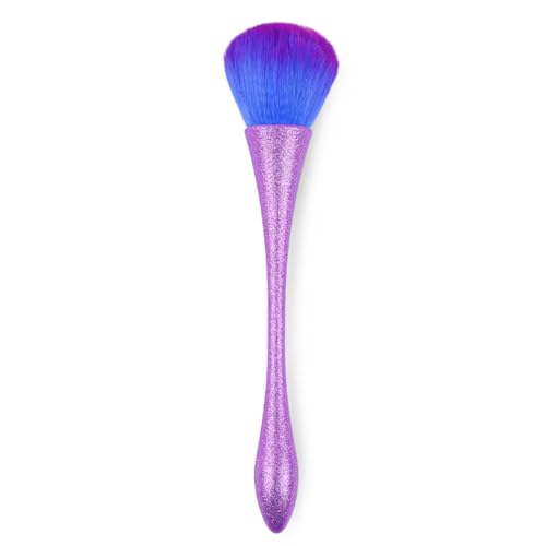 Staubpinsel für Nägel, Nagel Pinsel zur Reinigung Nail Brush für Nailart, weich Nagel Kunst Staub Entferner pinsel Rouge Pinsel Puder Multifunktional Make Up Pinsel Puderpinsel für Acrylnägel von iSpchen