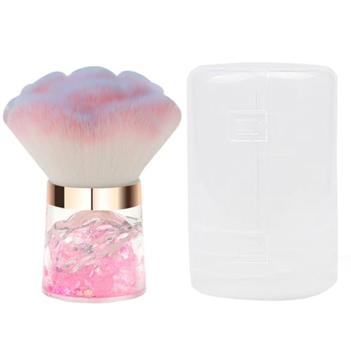 Staubpinsel für Nägel, Nagel Pinsel zur Reinigung Nail Brush für Nailart Rouge Pinsel Puder Nagel Kunst Staub Entferner pinsel Make Up Pinsel Puderpinsel Nägel Nailart Pinsel für Nagelstudio von iSpchen