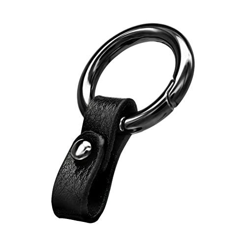 iSpchen Auto Schlüsselband Kurz Leder Schlüsselanhänger Schlüsselringe Geschenke Männer Autoschlüsselanhänger Schlüsselring Key Organizer Schlüssel Keyring Autoschlüssel Schlüsselhalter von iSpchen