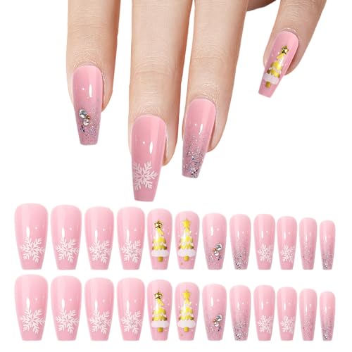 iSpchen Nageltips-Tips Nagelspitzen matte Full Cover Nail Tips French Press on Set Fake Nails Künstliche Fingernägel Set künstliche Nägel für Frauen & Mädchen,#04 von iSpchen