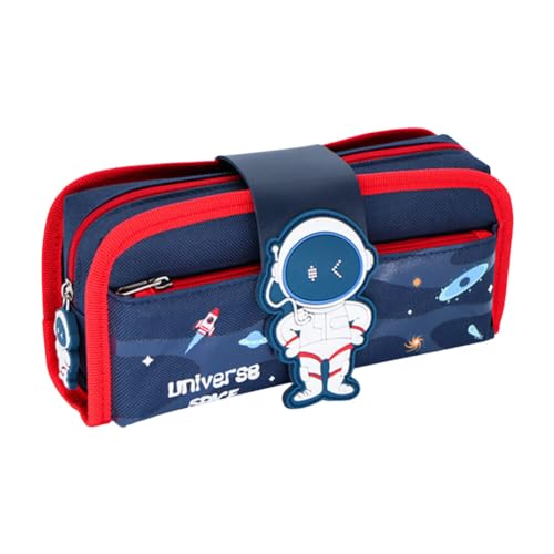 iSpchen federmappe mäppchen Multi Fächer Mäppchen Organizer Abnehmbares Federmäppchen Schreibwaren-Stifttasche für Teenager #04 von iSpchen