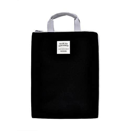 iSuperb® A4 Dokument Organizer Tasche Halter iPad Tasche Fall wasserdicht geräumige Tasche für Männer Frauen 35 * 27cm schwarz von iSuperb