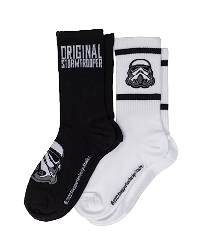 iTEMLAB Original Stormtrooper Socken Doppelpack Sport Trooper aus Bio Baumwolle (2 Paar Set) Unisex von iTEMLAB