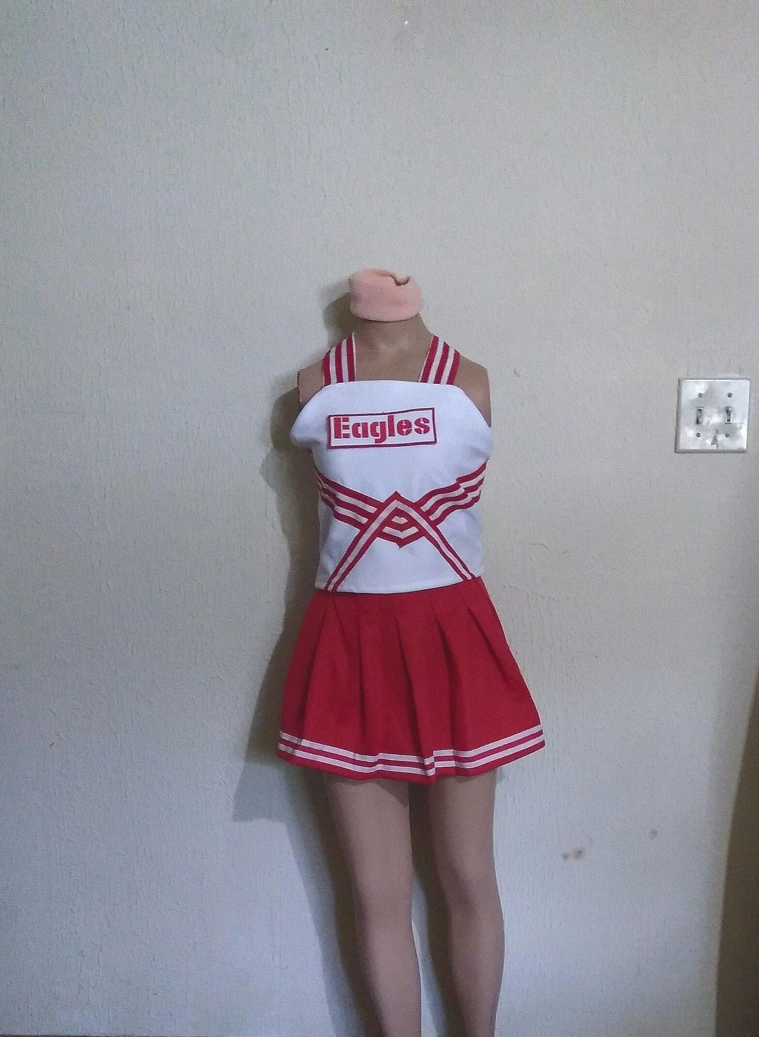 Adler Chs Tigers Bär Rot Blau Cheerleader Uniform Fußball Halloween Kostüm Cosplay von iTreasureMine