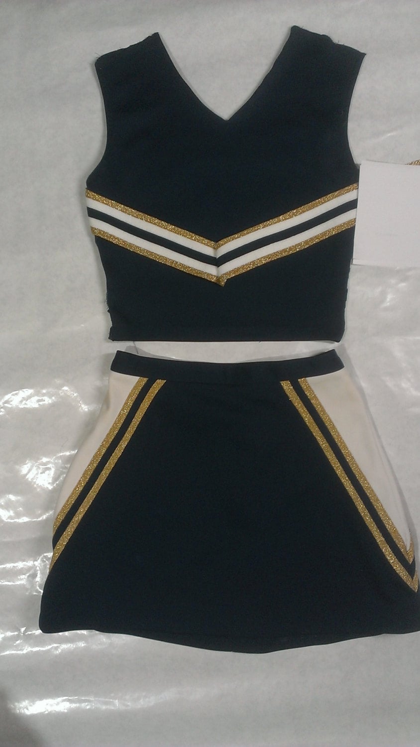 Blau Hochhaus Tiger Adler Löwe Gold Cheerleader Uniform Football Halloweenkostüm von iTreasureMine