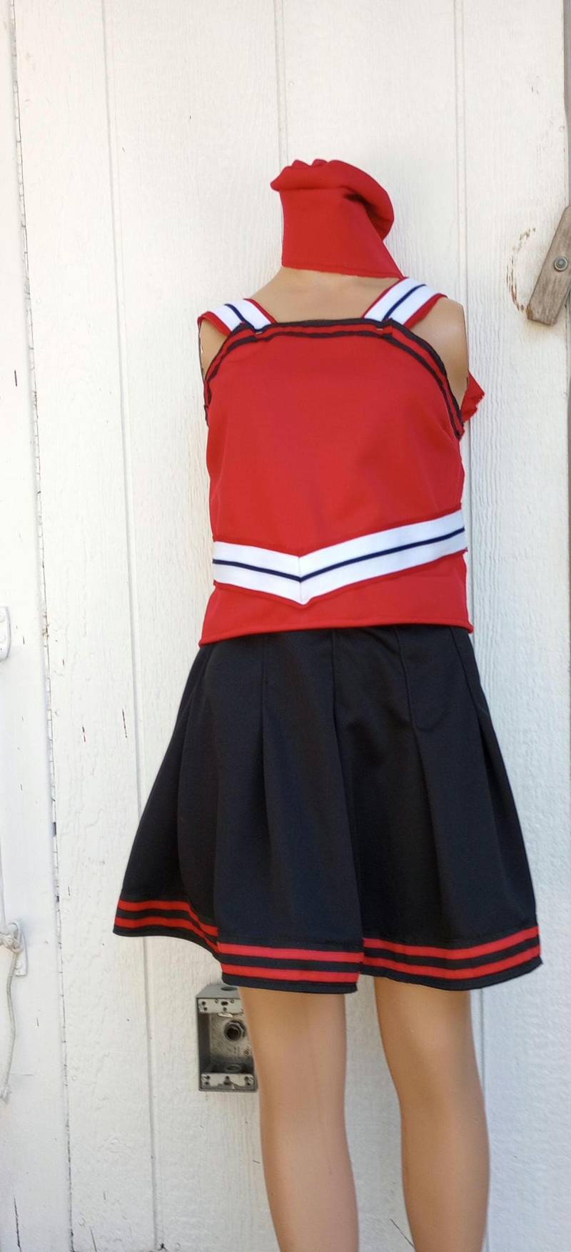 Bringen Sie Es Auf Toros Rch Rot Schwarz Kinder Erwachsene Cheerleader Uniform Football Spiel Halloween Kostüm Cosplay von iTreasureMine
