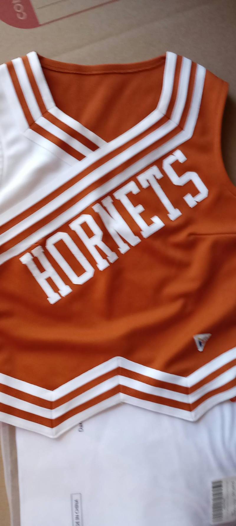 Hornets Orange Clay Cheerleader Uniform Halloween Kostüm Fußball von iTreasureMine