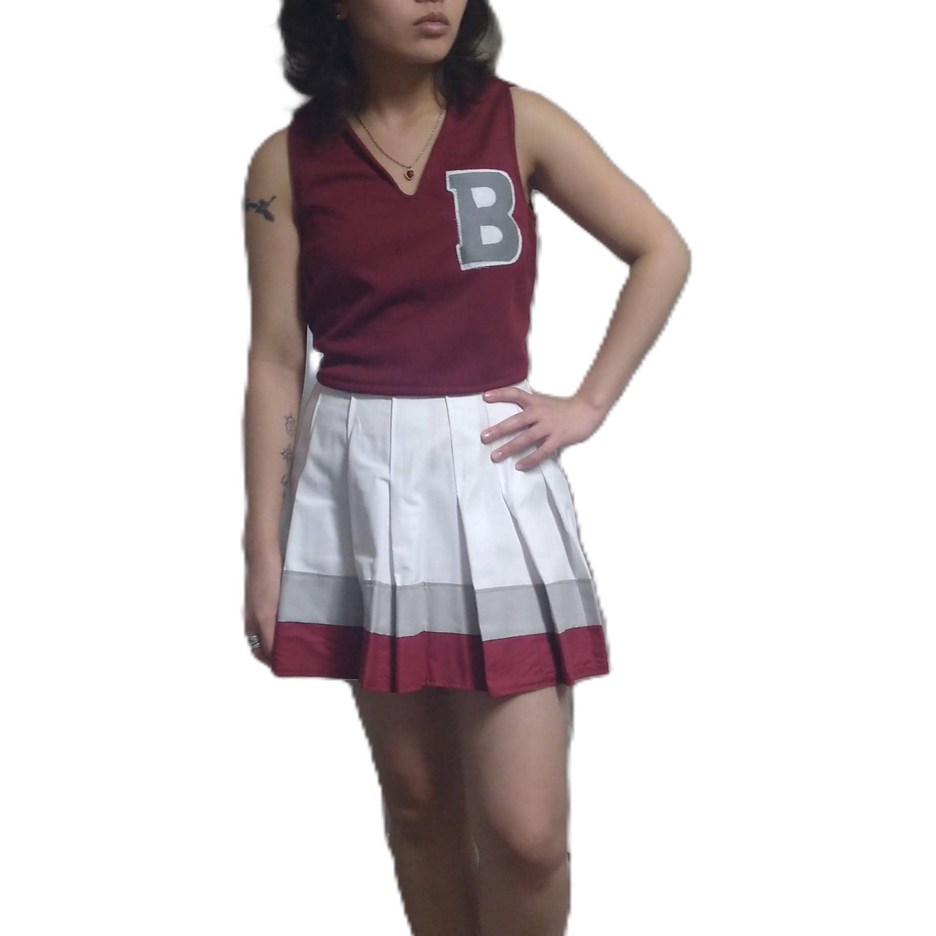 Kelly Kapowski Save By The Bell Bayside Cheerleader Uniform Football Spiel Tanz Halloween Cosplay Kostüm von iTreasureMine