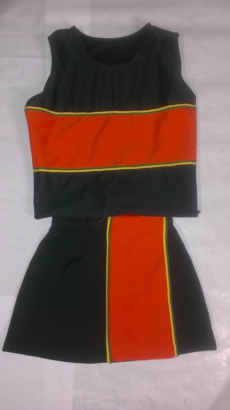 Tiger Adler Bären Schwarz Orange Cheerleader Uniform Halloween Kostüm Cosplay von iTreasureMine
