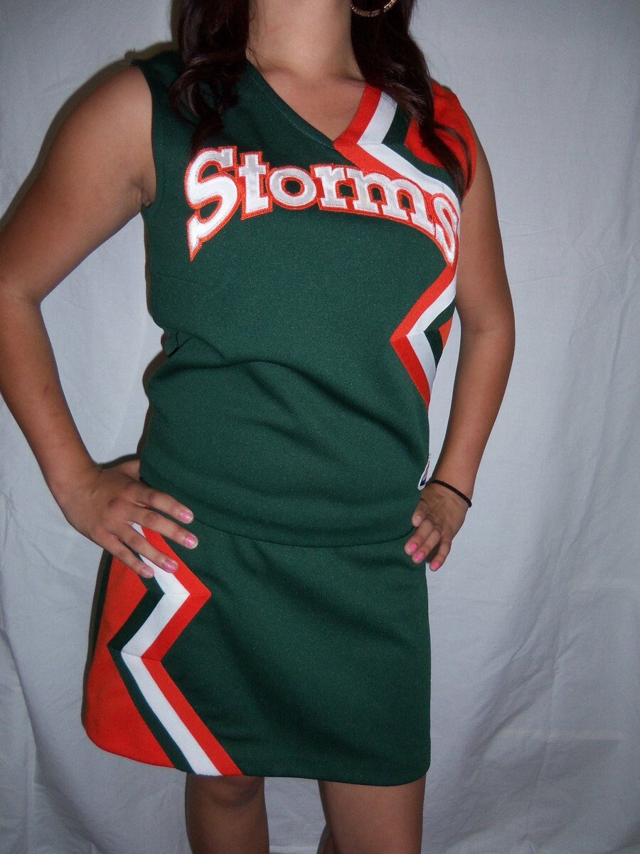 storms Grün Cheerleader Uniform Halloween Kostüm Football Cosplay von iTreasureMine