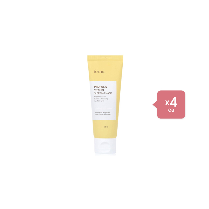 IUNIK - Propolis Vitamin Sleeping Mask - 60ml (4ea) Set von iUNIK