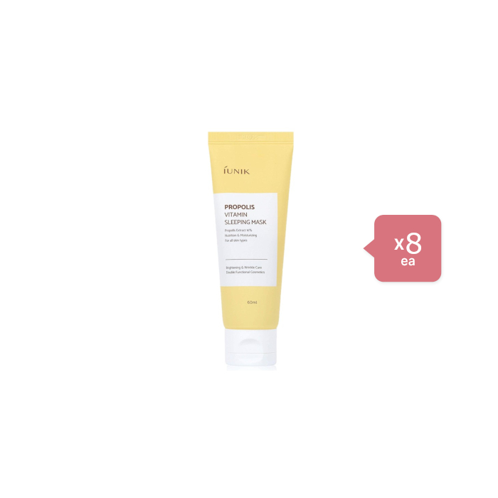 IUNIK - Propolis Vitamin Sleeping Mask - 60ml (8ea) Set von iUNIK