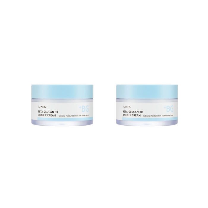 iUNIK - Beta-Glucan 3X Barrier Cream - 50ml (2ea) Set von iUNIK