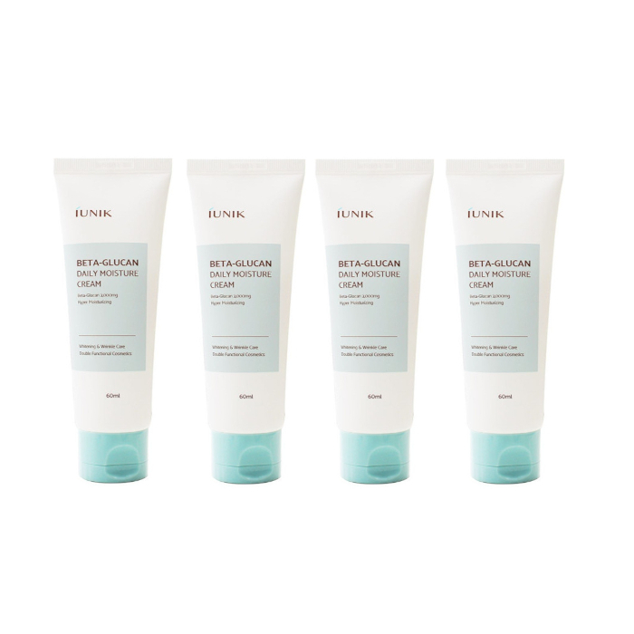 iUNIK - Beta Glucan Daily Moisture Cream - 60ml (4ea) Set von iUNIK