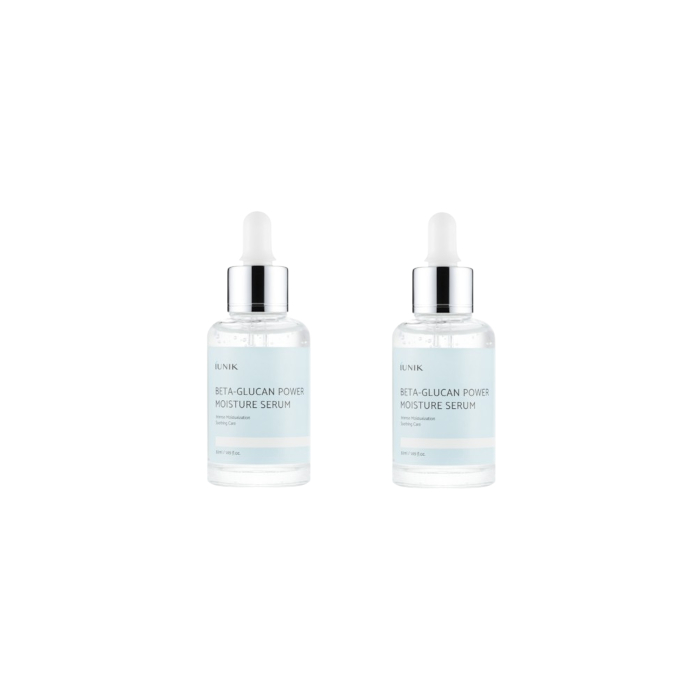 iUNIK - Beta Glucan Power Moisture Serum - 50ml (2ea) Set von iUNIK