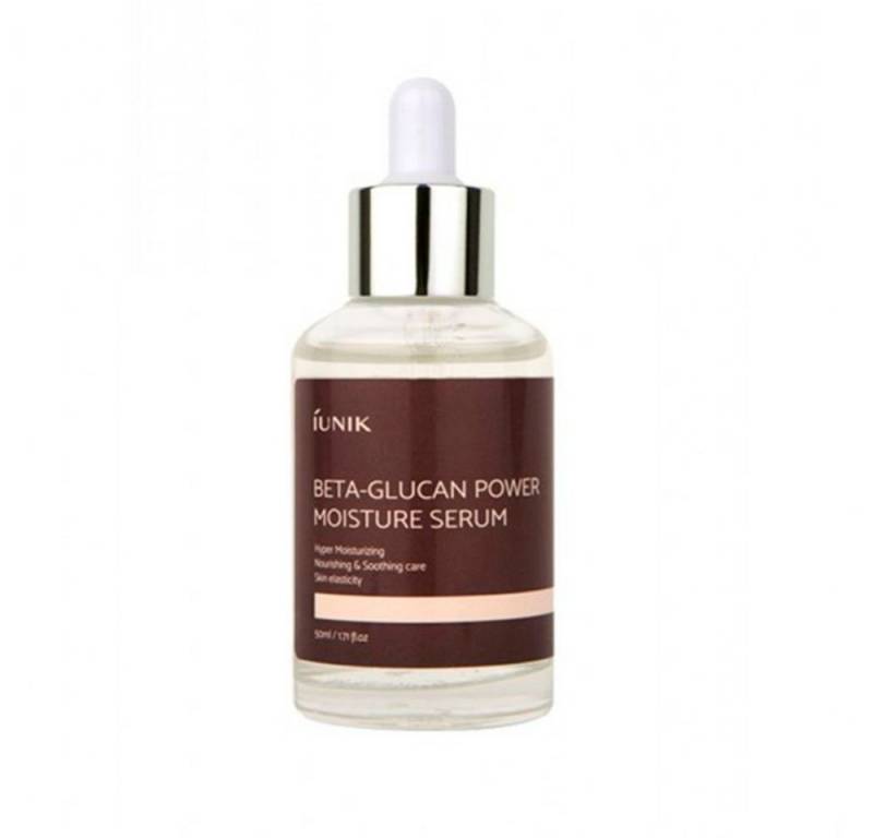 iUnik Gesichtsserum Beta Glucan Power Moisture Serum, Mit 98% Beta-Glucan, stärkt die Hautbarriere, mindert Rötungen. von iUnik