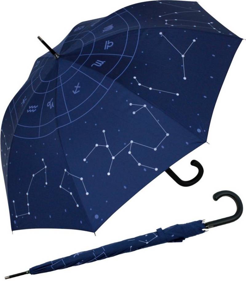 iX-brella Stockregenschirm Motiv-Design Damen Automatik-Stockschirm bedruckt, bedruckt von iX-brella